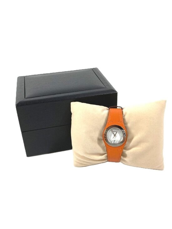 Hermes Watch Ahne Leather Orange main image 5